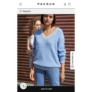 NWOT John galt morgan sweater pacsun